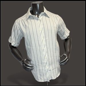 VINTAGE 90s  Striped Men's Shirt